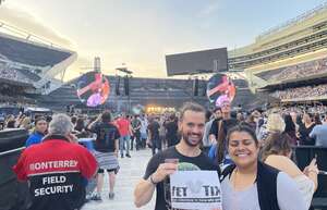 Curtis attended Coldplay - Music of the Spheres World Tour on May 29th 2022 via VetTix 