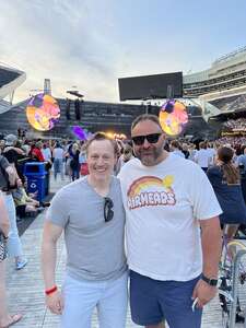 Josh attended Coldplay - Music of the Spheres World Tour on May 29th 2022 via VetTix 