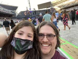 Thomas attended Coldplay - Music of the Spheres World Tour on May 29th 2022 via VetTix 