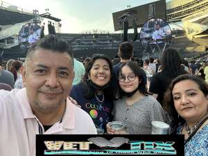 Sergio Olivares attended Coldplay - Music of the Spheres World Tour on May 29th 2022 via VetTix 