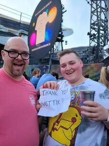 Matthew attended Coldplay - Music of the Spheres World Tour on May 29th 2022 via VetTix 