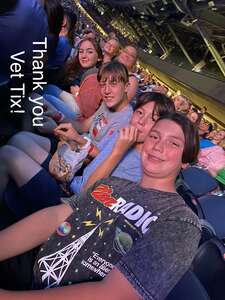 Colleen attended Coldplay - Music of the Spheres World Tour on May 29th 2022 via VetTix 