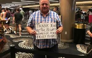 JAMES attended Katy Perry on May 28th 2022 via VetTix 