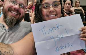 Michael attended Katy Perry on May 28th 2022 via VetTix 