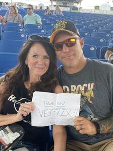 Gaetano attended Chicago and Brian Wilson With Al Jardine and Blondie Chaplin on Jun 28th 2022 via VetTix 