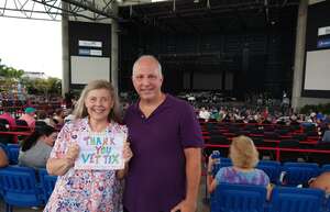 Larry attended Chicago and Brian Wilson With Al Jardine and Blondie Chaplin on Jun 28th 2022 via VetTix 