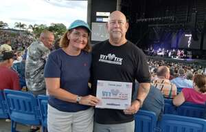 Andrew attended Chicago and Brian Wilson With Al Jardine and Blondie Chaplin on Jun 28th 2022 via VetTix 