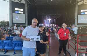 Arthur attended Chicago and Brian Wilson With Al Jardine and Blondie Chaplin on Jun 28th 2022 via VetTix 