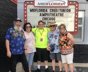 Roy attended Chicago and Brian Wilson With Al Jardine and Blondie Chaplin on Jun 28th 2022 via VetTix 