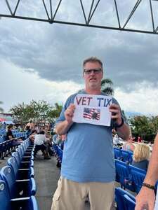 Mark Shannon attended Chicago and Brian Wilson With Al Jardine and Blondie Chaplin on Jun 28th 2022 via VetTix 