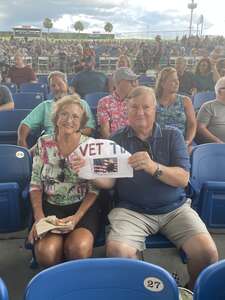 Steven attended Chicago and Brian Wilson With Al Jardine and Blondie Chaplin on Jun 28th 2022 via VetTix 
