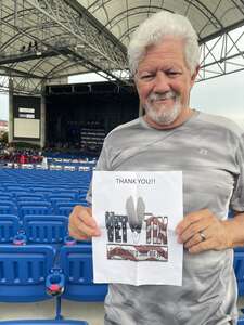 Joseph attended Chicago and Brian Wilson With Al Jardine and Blondie Chaplin on Jun 28th 2022 via VetTix 
