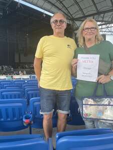 Michael attended Chicago and Brian Wilson With Al Jardine and Blondie Chaplin on Jun 28th 2022 via VetTix 