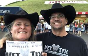 Catherine attended Wmzq Fest Starring Tim McGraw McGraw Tour 2022 on May 28th 2022 via VetTix 