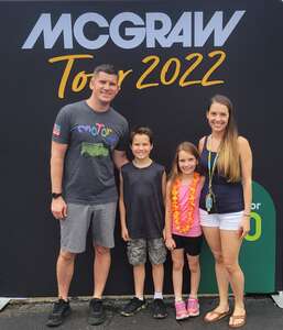 Joshua attended Wmzq Fest Starring Tim McGraw McGraw Tour 2022 on May 28th 2022 via VetTix 