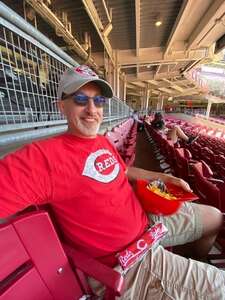 Jon attended Cincinnati Reds - MLB vs Milwaukee Brewers on Jun 19th 2022 via VetTix 