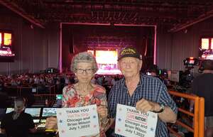 Herman attended Chicago and Brian Wilson With Al Jardine and Blondie Chaplin on Jul 1st 2022 via VetTix 