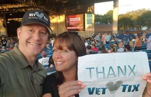 James attended Chicago and Brian Wilson With Al Jardine and Blondie Chaplin on Jul 1st 2022 via VetTix 