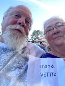Russell attended Chicago and Brian Wilson With Al Jardine and Blondie Chaplin on Jul 1st 2022 via VetTix 