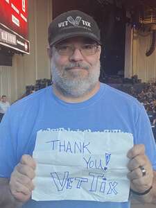 Jeffery attended Chicago and Brian Wilson With Al Jardine and Blondie Chaplin on Jul 1st 2022 via VetTix 