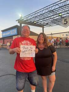 Ernest attended Chicago and Brian Wilson With Al Jardine and Blondie Chaplin on Jun 18th 2022 via VetTix 