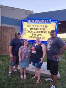 Lebert attended Chicago and Brian Wilson With Al Jardine and Blondie Chaplin on Jun 18th 2022 via VetTix 