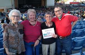Larry attended Chicago and Brian Wilson With Al Jardine and Blondie Chaplin on Jun 7th 2022 via VetTix 