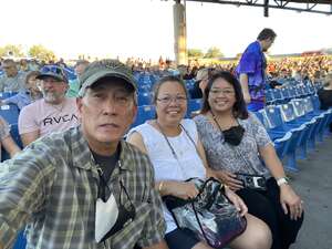 LM attended Chicago and Brian Wilson With Al Jardine and Blondie Chaplin on Jun 7th 2022 via VetTix 