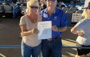 Garry attended Chicago and Brian Wilson With Al Jardine and Blondie Chaplin on Jun 7th 2022 via VetTix 