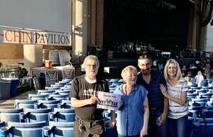 Steven attended Chicago and Brian Wilson With Al Jardine and Blondie Chaplin on Jun 7th 2022 via VetTix 