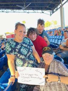 Cindy Hutto attended Chicago and Brian Wilson With Al Jardine and Blondie Chaplin on Jun 7th 2022 via VetTix 