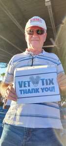 Vernon attended Chicago and Brian Wilson With Al Jardine and Blondie Chaplin on Jun 7th 2022 via VetTix 