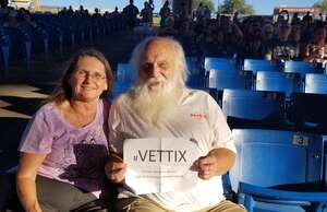 Ronald attended Chicago and Brian Wilson With Al Jardine and Blondie Chaplin on Jun 7th 2022 via VetTix 