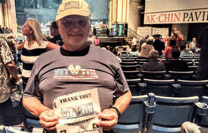 Al attended Chicago and Brian Wilson With Al Jardine and Blondie Chaplin on Jun 7th 2022 via VetTix 