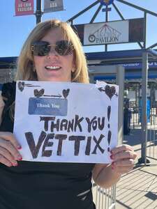 Zeena attended Chicago and Brian Wilson With Al Jardine and Blondie Chaplin on Jun 7th 2022 via VetTix 