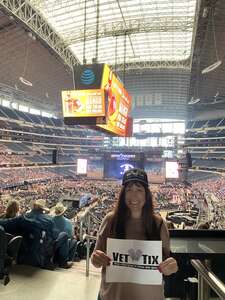 Linda attended Kenny Chesney: Here and Now Tour on Jun 4th 2022 via VetTix 