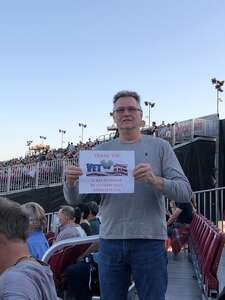 John attended Chicago and Brian Wilson With Al Jardine and Blondie Chaplin on Jun 10th 2022 via VetTix 
