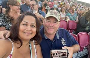 Milo attended Chicago and Brian Wilson With Al Jardine and Blondie Chaplin on Jun 10th 2022 via VetTix 