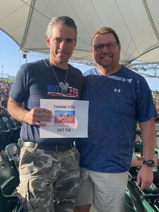 ERIK attended Chicago and Brian Wilson With Al Jardine and Blondie Chaplin on Jun 25th 2022 via VetTix 