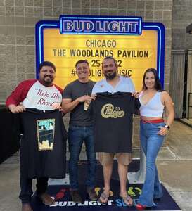 Alejandro attended Chicago and Brian Wilson With Al Jardine and Blondie Chaplin on Jun 25th 2022 via VetTix 