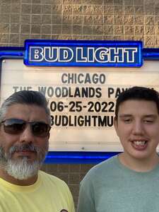 Richard attended Chicago and Brian Wilson With Al Jardine and Blondie Chaplin on Jun 25th 2022 via VetTix 