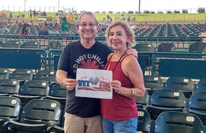Rick attended Chicago and Brian Wilson With Al Jardine and Blondie Chaplin on Jun 25th 2022 via VetTix 