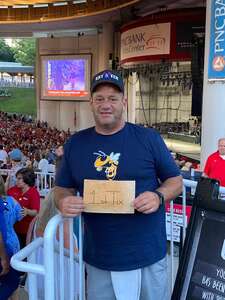 Scott attended Chicago and Brian Wilson With Al Jardine and Blondie Chaplin on Jul 11th 2022 via VetTix 