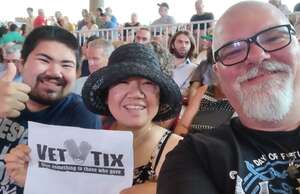 Jason attended Chicago and Brian Wilson With Al Jardine and Blondie Chaplin on Jul 11th 2022 via VetTix 