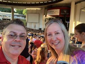 Christopher attended Chicago and Brian Wilson With Al Jardine and Blondie Chaplin on Jul 11th 2022 via VetTix 