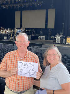 Michael attended Chicago and Brian Wilson With Al Jardine and Blondie Chaplin on Jul 24th 2022 via VetTix 