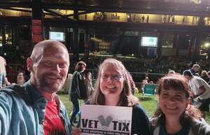 Julia attended Chicago and Brian Wilson With Al Jardine and Blondie Chaplin on Jul 24th 2022 via VetTix 