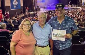 Paul attended Chicago and Brian Wilson With Al Jardine and Blondie Chaplin on Jul 24th 2022 via VetTix 