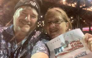 Tim attended Chicago and Brian Wilson With Al Jardine and Blondie Chaplin on Jul 24th 2022 via VetTix 