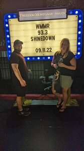 Thomas attended Shinedown: Planet Zero World Tour on Sep 11th 2022 via VetTix 